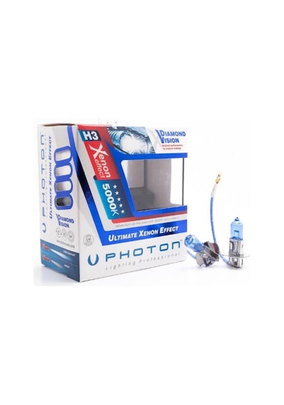 Megamarket06 H3 Xenon Effect 5000k Beyaz Far Ampulü