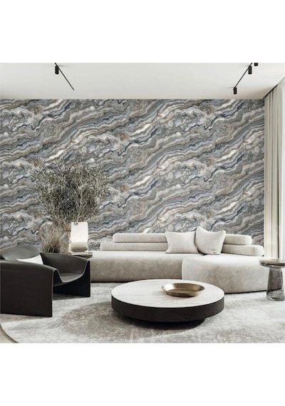 Roka 23102-6 Modern Mermer Desenli Duvar Kağıdı 16,5 M2