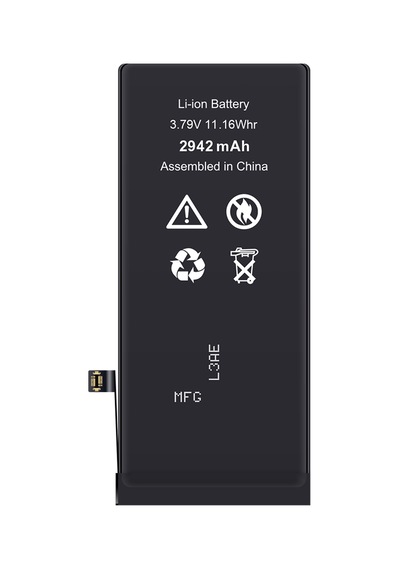 İphone Xr Uyumlu Güçlendirilmiş Yüksek Kapasite Batarya - 3550 Mah