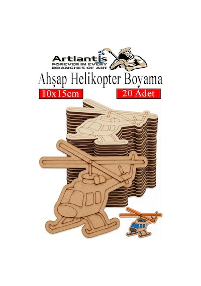 Ahşap Boyama Araçlar 20 Adet 10x15cm Taşıtlar Boyama Figürü Etkinlik Çoçuk Gelişim Motor Beceri Kreş Anasınıfı Kırmızı