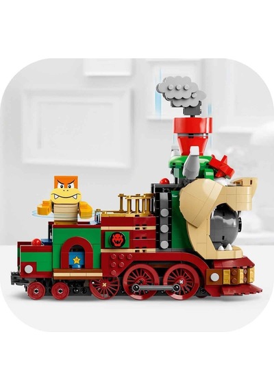 Super Mario Bowser Ekspres Treni 71437-9 Yaş Ve Üzeri Çocuklar İçin Nintendo Karakteri İçeren Yaratıcı Oyuncak Y