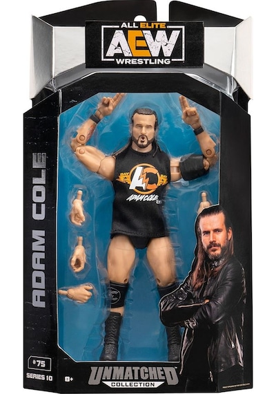 Jazwares Aew Karakterleri Model Aksiyon Figürler S10 Adam Cole 75 Diğer