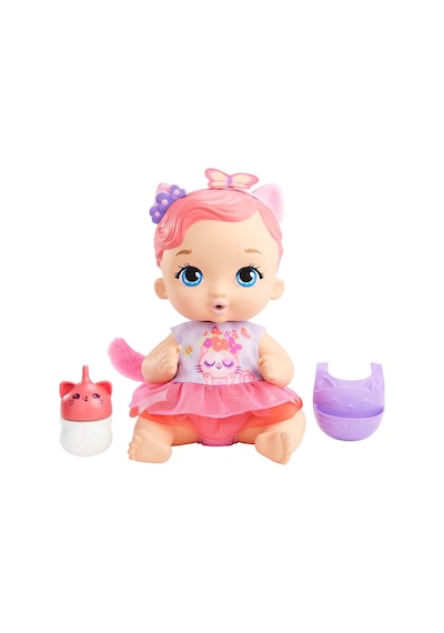 My Garden Baby Yavru Kedi Bebeğimin Bakım Zamanı - Pembe Saçlı Be