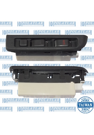 Isuzu Npr 66 Kapı Cam Açma Düğmesi Sol Çiftli 24v 3 Tuş/6 Fiş
