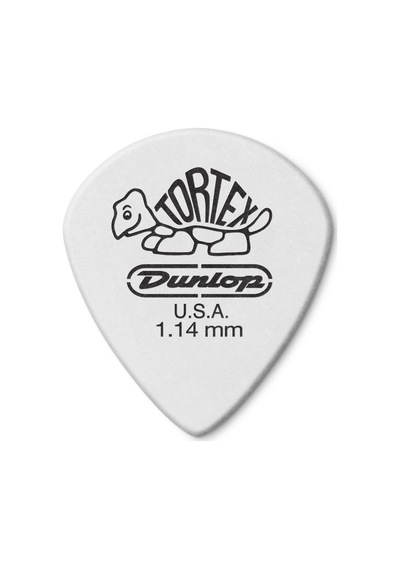 Jim Dunlop 478r1.14 3 Adet Beyaz Gitar Penası 1.14 Mm Tortex White Jazz Iıı