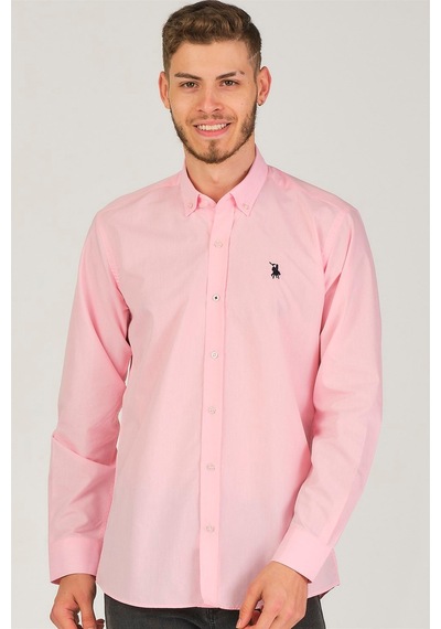 G725 Dewberry Erkek Gömlek-pembe Pembe