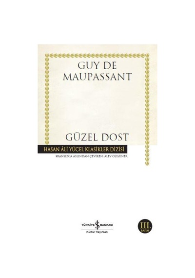 Güzel Dost Guy De Maupassant