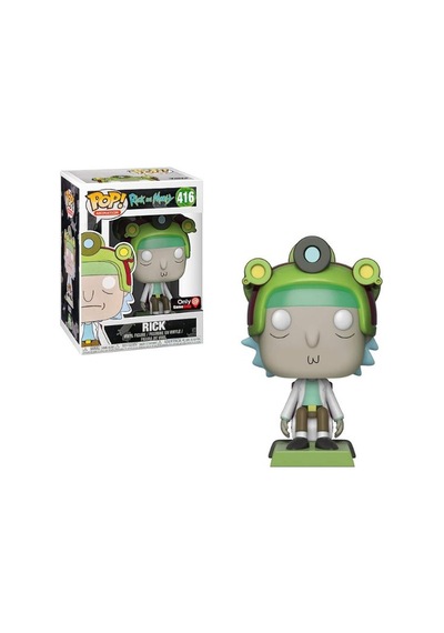 Funko Pop Rick And Morty Rick With Game Helmet 416 Gamestop Exclusive Vinil Figür 555105