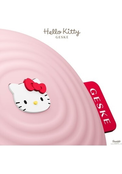 Geske Hello Kitty Titreşimli Yüz Temizleme Ve Masaj Cihazı Sonic Thermo Facial Brush