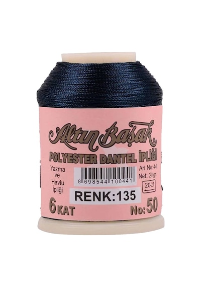 Altınbaşak Oya Ve Dantel İpi 20 Gr - Royaleks - No: 135 Çok Renkli