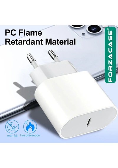 Forzacase FC400 20W Usb-C Hızlı Şarj Cihazı