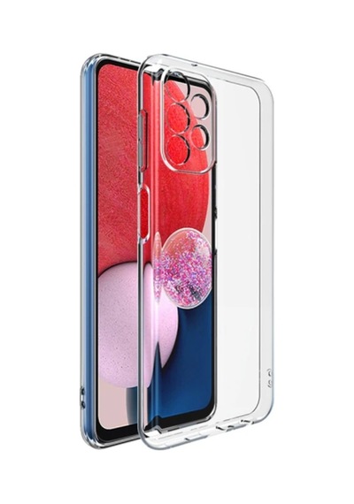Ally Sm Galaxy Uyumlu A13 4g - Kılıf Kamera Korumalı Ultra İnce Şeffaf Silikon- 5775
