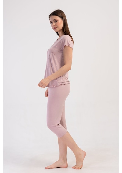 Yake Store Kadın Lyc Vıscon Xxl Kayık Yaka Fıyonklu Bıbılalı Kısa Kol Etegı Oval Kaprı Takım - Rosebloom Pembe Yake Store Kadın Lyc Vıscon Xxl Kayık Yaka Fıyonklu Bıbılalı Kısa Kol Etegı Oval Kaprı Takım - Rosebloom Pembe