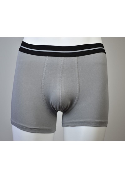 Boxer %100 Organik Pamuk gri