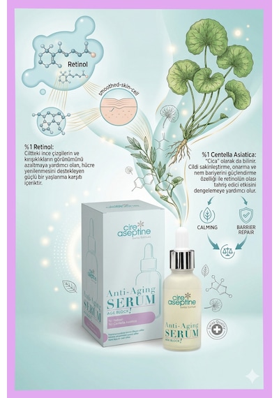 Anti Aging Yüz Serumu 30 Ml- Age Block