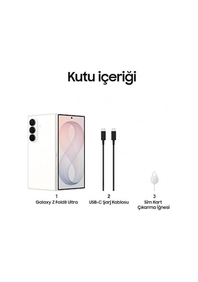 Samsung Galaxy Z Fold8 Ultra 16 GB 1 TB (Samsung Türkiye Garantili)