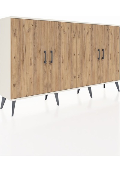 Arges Konsol 4 Raflı 4 Kapaklı 176x30x99 Aytaşı-çam/antrasit Atlas Çam/antrasıt - Aytası Arges Konsol 4 Raflı 4 Kapaklı 176x30x99 Aytaşı-çam/antrasit Atlas Çam/antrasıt - Aytası