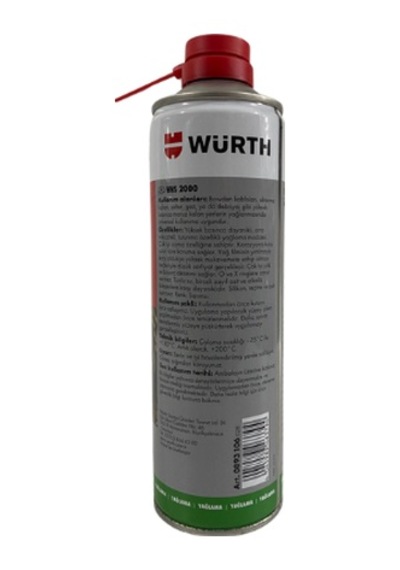 Würth Hhs 2000 Yüksek Basınçlı Yağlayıcı Sprey