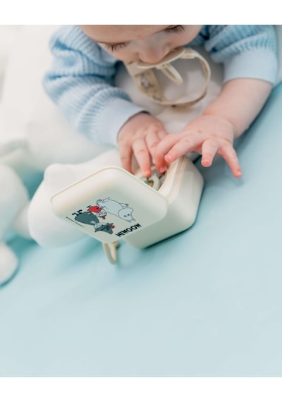 Bibs X Moomin Pacifier Box Emzik Kutusu-ıvory