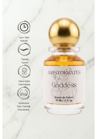 Goddess Kadın Extrait De Parfüm 50 Ml Vanilyalı, Aromatik Vanilya, Lavanta, Kakako Çiçeksi - Vanilya