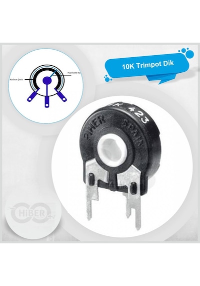 10K Trimpot Dik