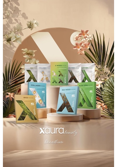 Xaura Global Collagen Mask 4'lü Paket