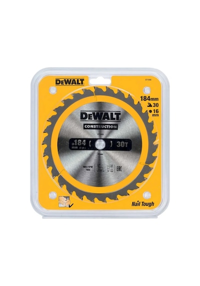 Dewalt Kesme Diski Constructıon, 184/16 Mm, Dt1940 266205244