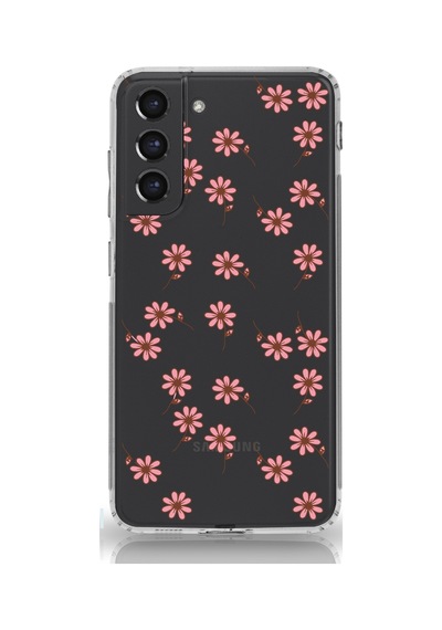 Samsung Galaxy Uyumlu S22 Silikon Desen115 Çok Renkli