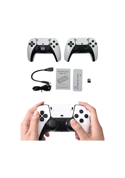 Game Stick 4k Retro Çift Kollu Atari Oyunlari +20000 Oyunlu Konsol Nostalji Mh-hs9392-5433 Beyaz Game Stick 4k Retro Çift Kollu Atari Oyunlari +20000 Oyunlu Konsol Nostalji Mh-hs9392-5433 Beyaz