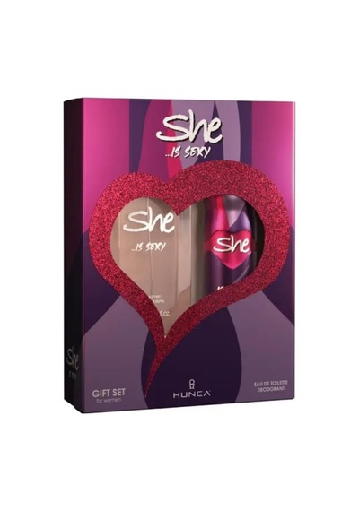 She Sexy Kadın Parfüm Seti 50 Ml Edt + 150 Ml Deodorant Diğer