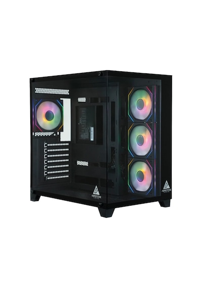 AERSTONE Neon 750 Watt 80+ Bronz RGB Panaromik Akvaryum Oyuncu Kasası