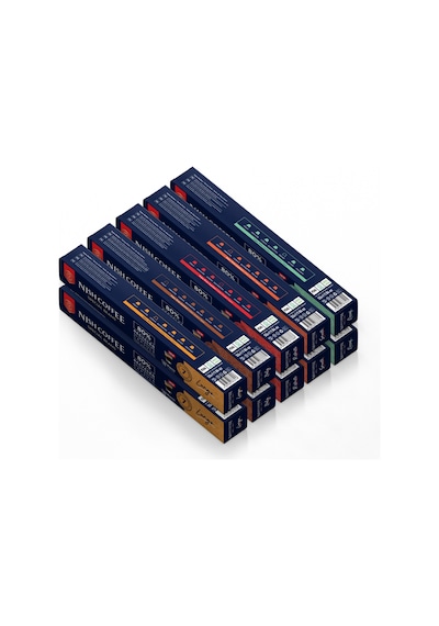 Nish Coffee Kapsül Kahve 10'lu Set 2xlungo,2xıtaly,2xristeretto,2xsmooth,2xdecaf -100 Adet Kapsül Kahve