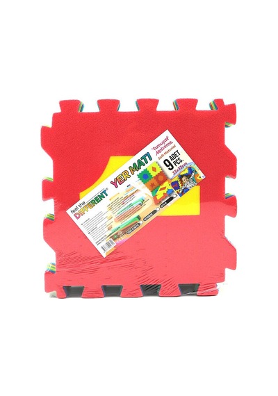 Çok Amaçlı Rakamlı Soft Yer Matı Ve Karosu - 9 Parça- 24'li Paket Diğer