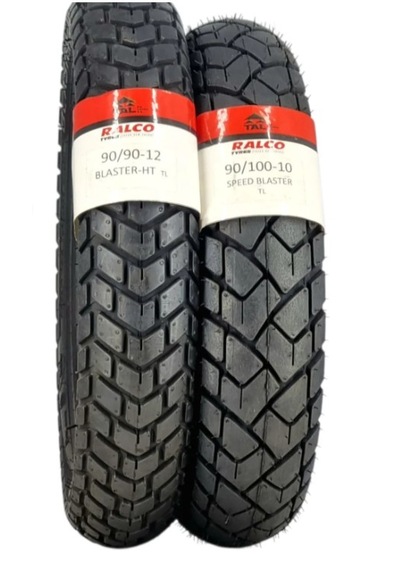 Ralco Tyres 90/100-10 Ve 90/90-12 Tl Dubleks Lastik Set