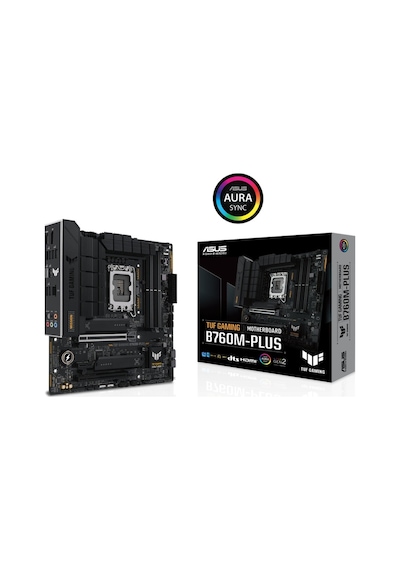 Asus TUF Gaming B760M-Plus Intel B760 7200 MHz (OC) DDR5 Soket 1700 mATX Anakart