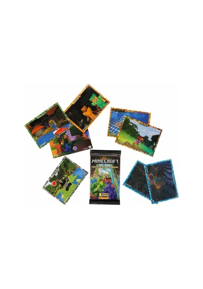 Minecraft Trading Card 8'li Paket