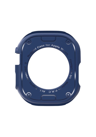 Watch Ultra 49mm Silikon Tpu Kasa Koruyucu Sbt Watch Gard 17 - Siyah