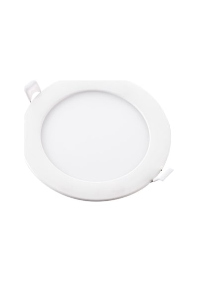 Zmr-204 2 Li Set 12w Gömme Led Spot Slim Panel 6500k Beyaz Işık Yuvarlak Alüminyum Kasa Tavan Spotu