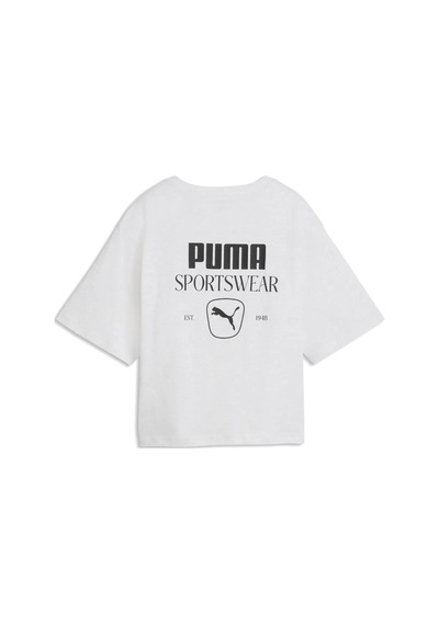 Puma Class Relaxed Tee Beyaz Kadın T-shirt