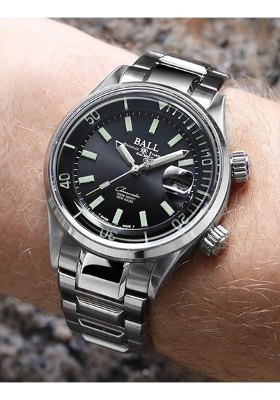 Ball Dm2280a-s1c-bk Erkek Kol Saati Gümüş