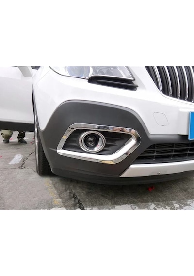 Opel Mokka 2013 - 2016 Uyumlu Ön Sis Lambası Krom Kaplama İthal
