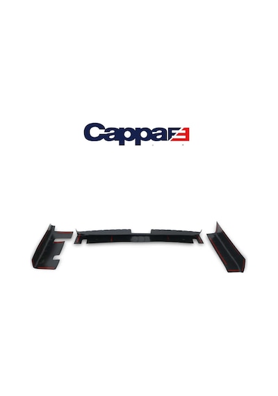 Cappafe Dacia Duster Bagaj Koruma Eşiği Mat Siyah 3 Prç 2010-201 N11.19915