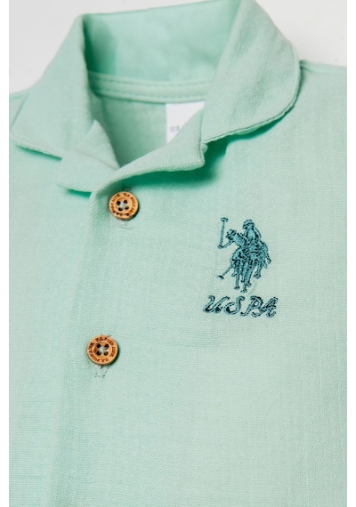 U.S. Polo Assn. U.s Polo Assn. Kız Bebek Yeşil Takım Usb2978-c-v3 Yeşil