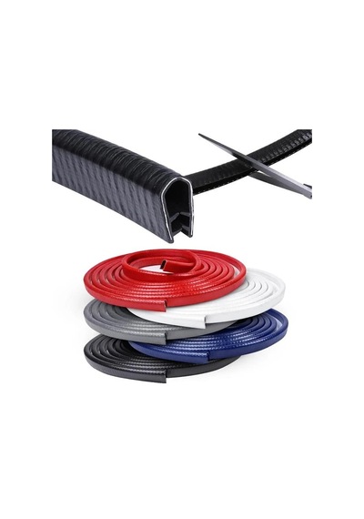 Powermaster Pm-26301 U Tip Araç Kapı Çarpma Çizik Engelleyici Koruyucu 5 Metre Şerit