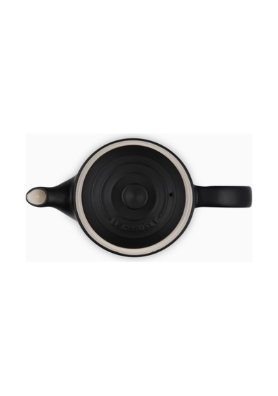 Le Creuset 4 Fincan Kapasite Şık Tasarım Büyük Seramik Demlik Mat Siyah