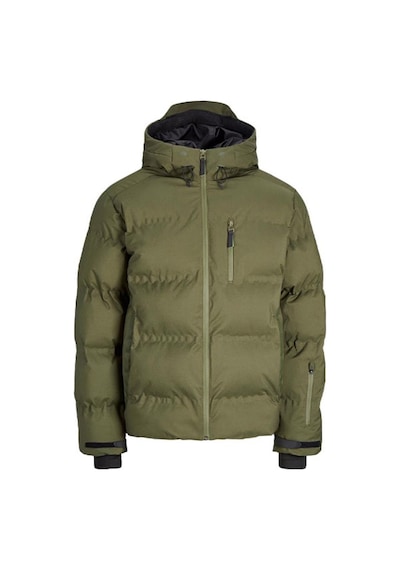 Jack & Jones Jcosweep Puffer Sn Erkek Ceket 12238998 Yeşil-yeşil Yeşil