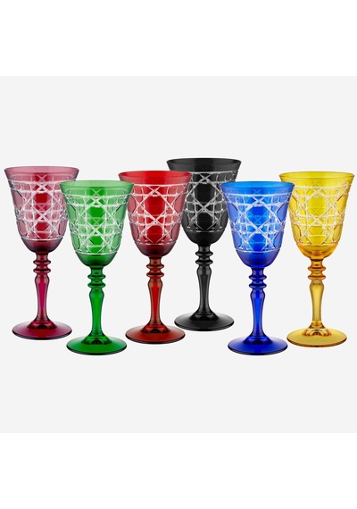 Pembe Cam Kadeh 270 Ml