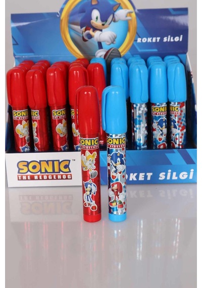 Lisanslı Sonıc Mekanik Roket Silgi