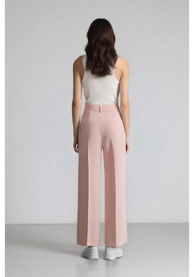 Defacto Afra x DeFacto Wide Leg Krep Kumaş Palazzo Pantolon Cepli Yüksek Bel Uzun Boy Geniş Paça F0083AX25SM Pembe Defacto Afra x DeFacto Wide Leg Krep Kumaş Palazzo Pantolon Cepli Yüksek Bel Uzun Boy Geniş Paça F0083AX25SM Pembe