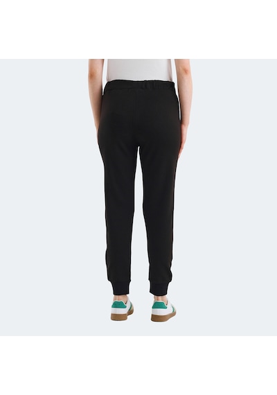 Slazenger VETERAN Kadın Cepli Siyah Eşofman Altı